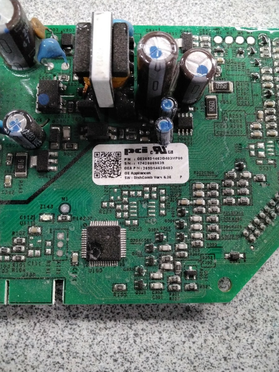 Ge Dishwasher Control Board Part# 265d1462g403 | eBay