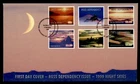 DR WHO 1999 ROSS DEPENDENCY FDC NIGHT SKY CACHET COMBO $1.80 NEW ZEALAND M69470