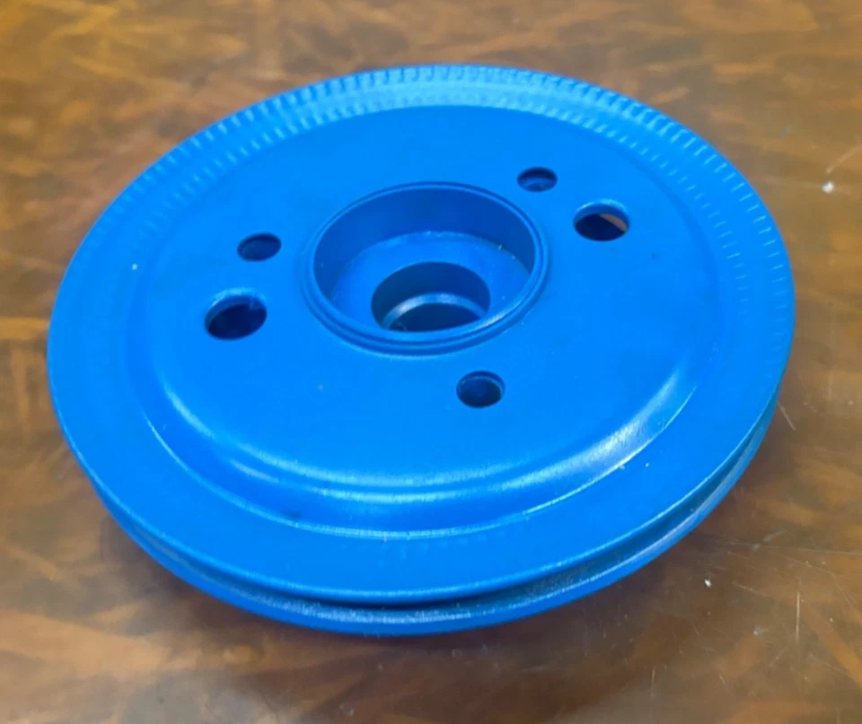 CRUSADER PULLEY 6946 6" DIA V-BELT HARMONIC BALANCER MOUNT CAST IRON - Image 4 of 4