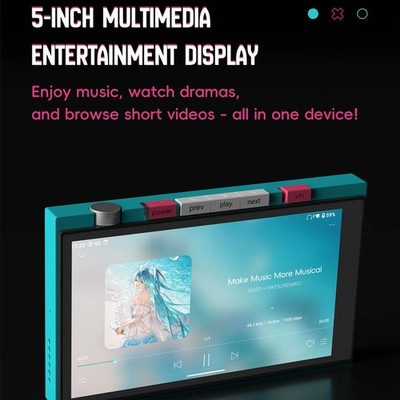 HiBy M500 Mp3 Player Bluetooth 4GB+64GB HiFi Music Player Wifi USB DAC (WIFI)