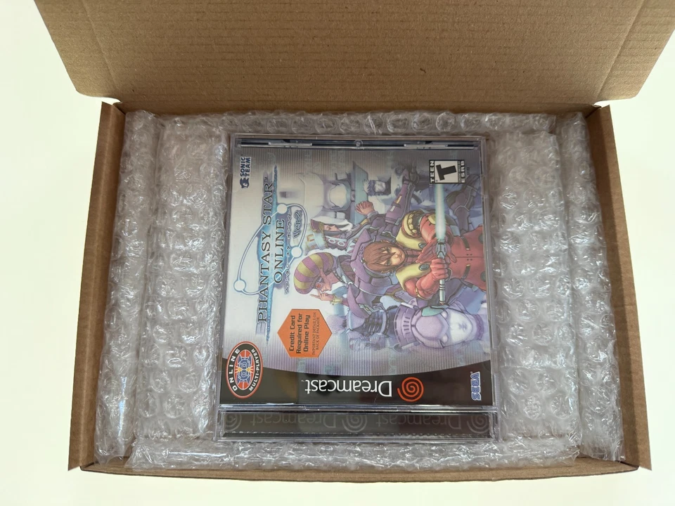Phantasy Star Online Version 2 Sega Dreamcast - NTSC-U/C USA VGC CIB - Tracked - Image 3 of 4