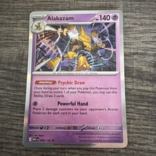 Alakazam Holo Rare - Mega Evolution 56/132 - NM
