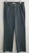 Riders by Lee Women's 8M Gray Easy Care Straight Leg Stretch Pants