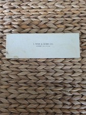 Vintage New Old Stock - WISS 557D- Barber Thinning Shears - Scissors w/ Box USA