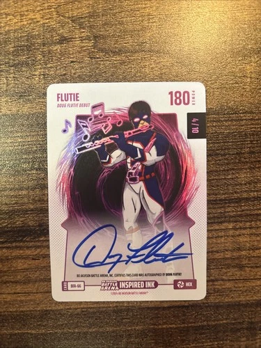 2024 Bo Jackson Battle Arena Flutie Inspired Ink Hex Doub Flutie AUTO /10