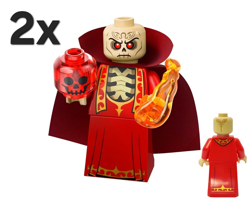 2x Lot Sealed LEGO Szass Tam Dungeons & Dragons CMF Series Minifigures 71047