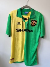 Manchester United Umbro Newton Heath Retro SHARP Replica Shirt  XL