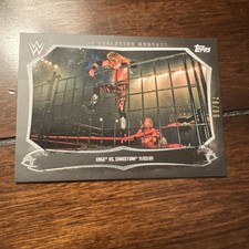 2015 Topps WWE UNDISPUTED Edge Christian Cage Evolution Black Parallel /99 AEW
