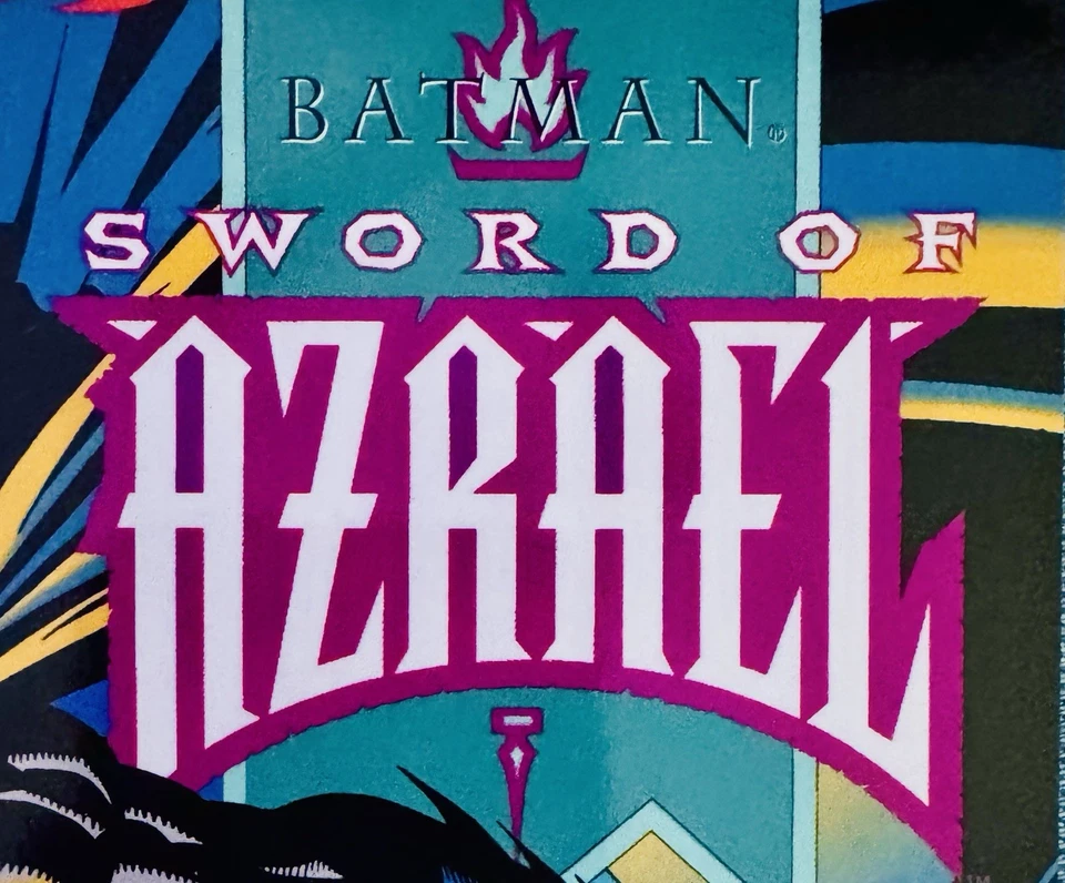 Batman Espada de Azrael DC Comics 1993 Libro de bolsillo comercial TPB Quesada LIMPIO Foto 2 de 4