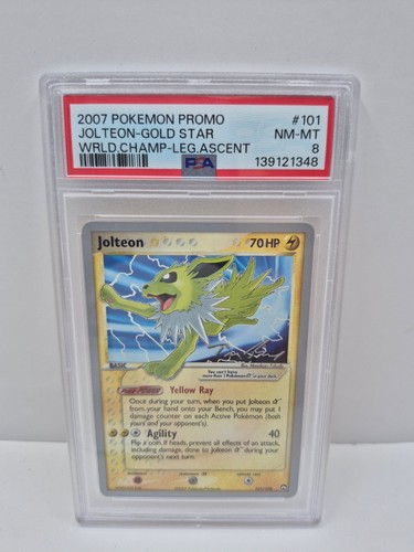 Jolteon ★ graded PSA 8 for sale on eBay