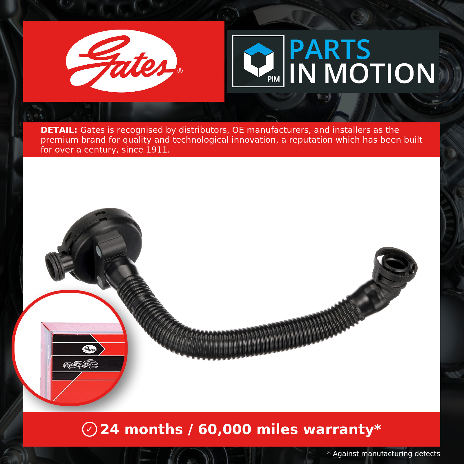 OIL SEPARATOR CRANKCASE VENTILATION EMH952 FOR SKODA ROOMSTER/Praktik FABIA/II - Image 12
