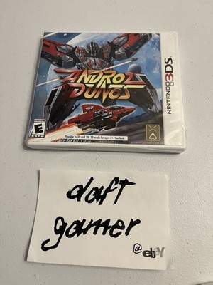 Andro Dunos 2 for Nintendo 3DS Brand New Factory Sealed Limited Run