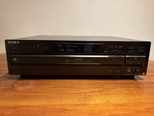 Sony CDP-CA80ES ES Series 5-Disc CD Changer Tested Working No Remote