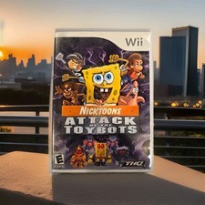 THQ Nicktoons: Attack of the Toybots Nintendo Wii Action-Adventure E NTSC 2007