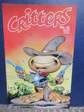 CRITTERS Comic Book No. 21 (February 1988---Fantagraphics Books)