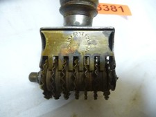 6381.      Altes Teigrad Wellenrad Teigroller