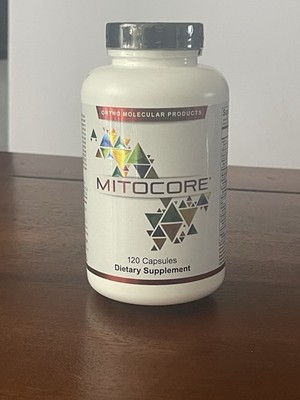 Ortho Molecular Mitocore 120 Capsules Dietary Supplement Exp 07/2027 Sealed