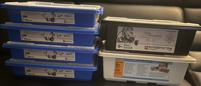 Used LEGO Education EV3 Expansion Set  Robotics Kit   Lot Of 6 Sets