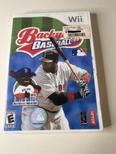 Backyard Baseball '09 - Nintendo Wii - Complete w/ Manual DAVID ORTIZ