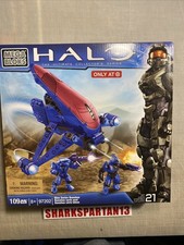 Mega Bloks Halo Blue Series Banshee 97202, 109 piezas solo objetivo