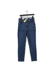 Selected Femme Women's Jeans W 27 in; L 31 in Blue Cotton with Elastane Straight