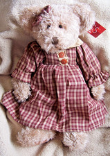 Vintage Russ Chelsie Teddy Berrie Bear Plush Stuffed Animal  12 in #4245 w/tag