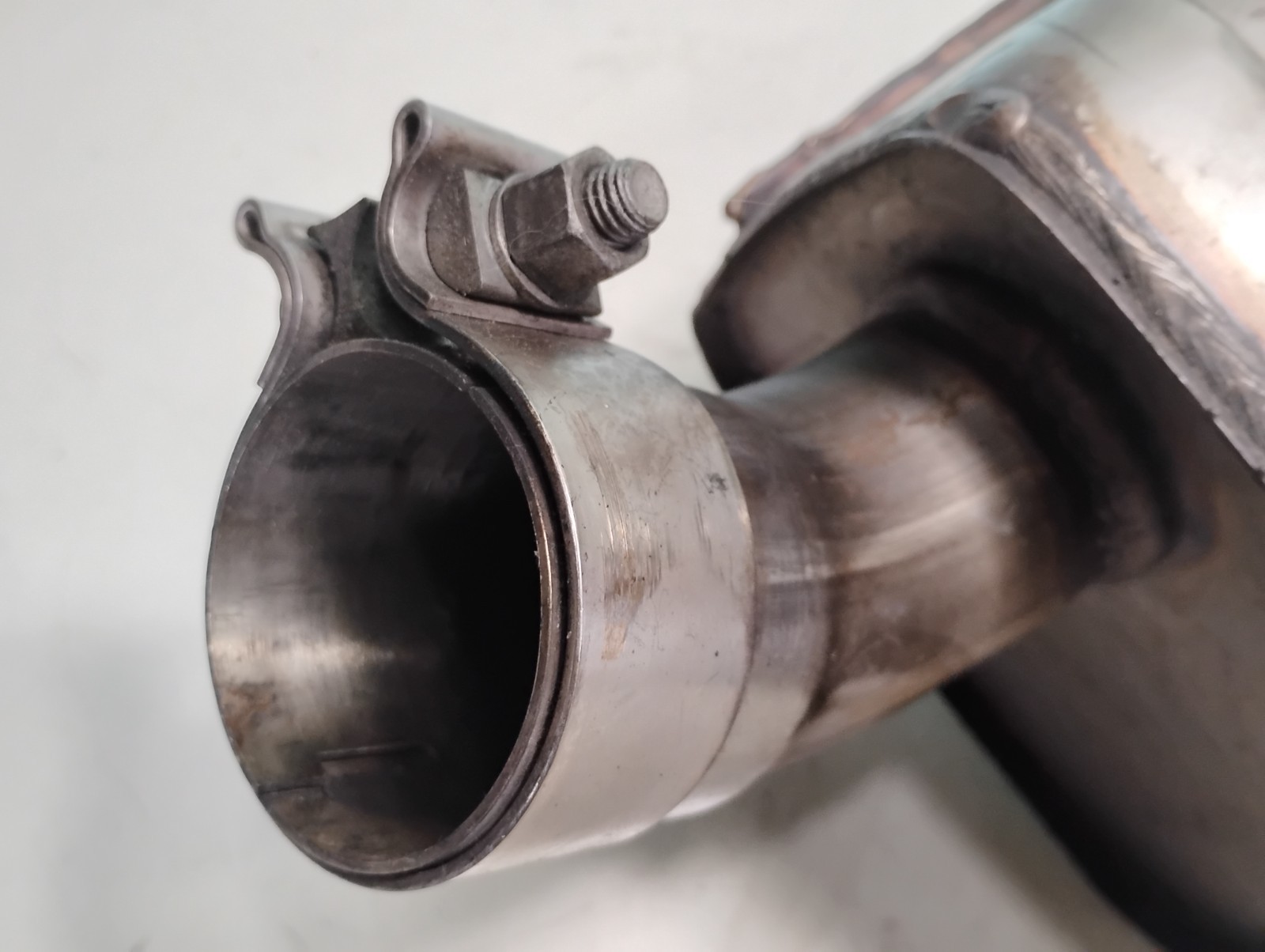 Maserati 4200 Engine Exhaust Muffler Silencer_184816_Rear Left Side_GENUINE OE
