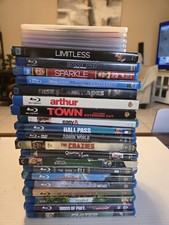 Blu-ray DVD Lot Of 25 With Assorted Family Movies TV Action Adventure
