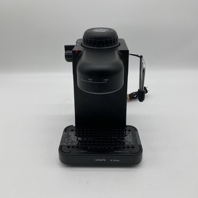 Krups IL Primo Household Espresso Cappuccino Maker 4-Cup Machine #972/A Black