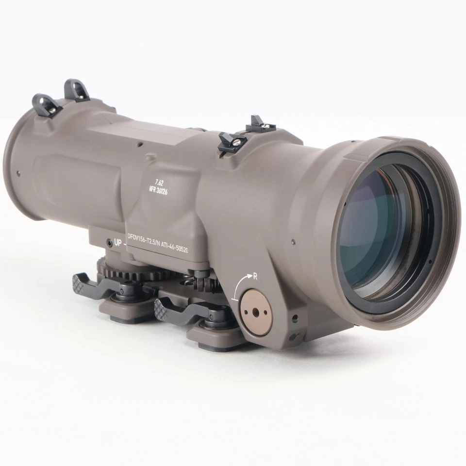 Escopo de rifle 1.5-6x50 EL-DR mira variável ampliação 1.5-6x com marcação completa - Imagem 4 de 4