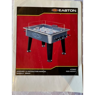 Easton Atomic Rod Hockey instruction manual