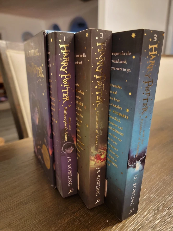 Harry Potter 1-3 Box Book Set A Magical Adventure Begins J.K. Rowling Paperback - Image 2 of 4
