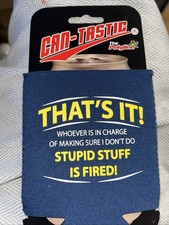 5 Koozies By CAN-TASTIC Funny Made In USA Coozy Coozie Vintage
