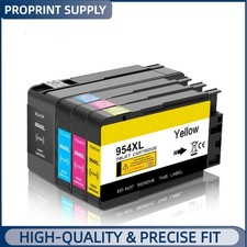 4PC Ink Cartridge HP 954XL For HP Officejet Pro 7740 8210 8702 8710 8720 8725