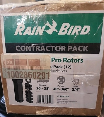 Rain Bird CP500012PK 5000 Pro Rotors. 12 Pack. 