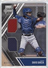 2017 Panini Elite Extra Edition Dual Materials Silver 17/149 David Garcia 2u3