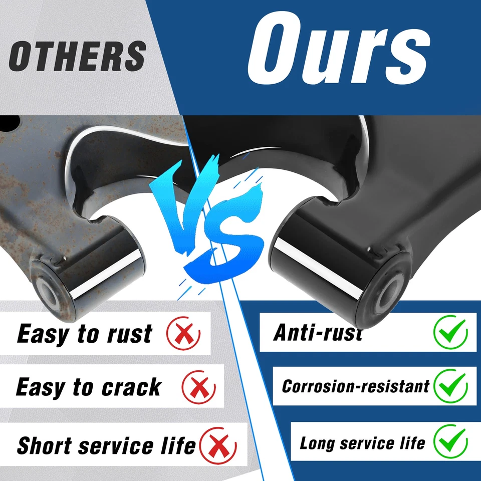 Front Lower Control Arm w/ Ball Joint Sway Bar Kit for Equinox Terrain 2010-2017 - Image 4 of 4