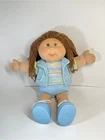 Vintage 2004 Play Along Cabbage Patch Kids Doll Girl Brunette Brown Hair Eyes