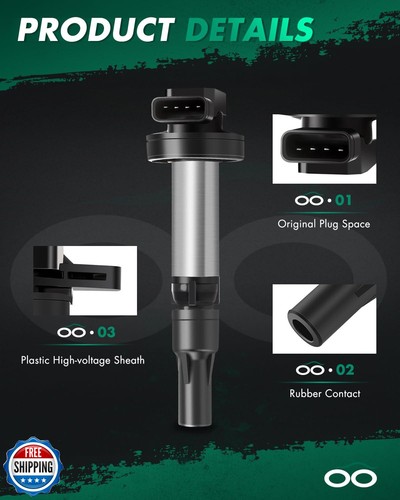 Confezione Bobine Accensione SCITOO Adatto per Jaguar XKR 4.2L 2003-2009 per Jaguar - Foto 3 di 5