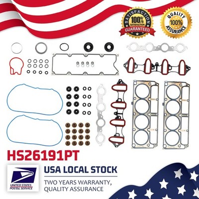 HS26191PT-1 Engine Cylinder Head Gasket Set for Chevy Cadillac GMC Buick 4.8 5.3
