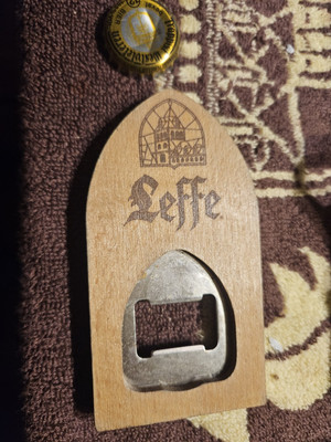 Leffe Belgium Beer Bottle Opener From Early 2000's