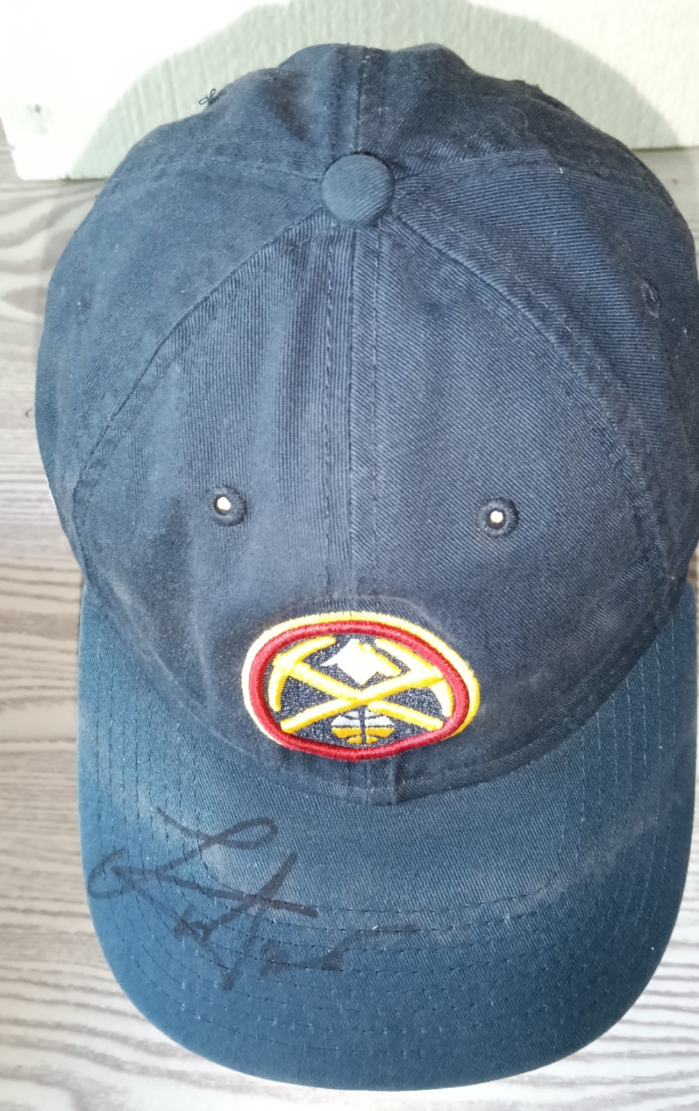 Nikola Jokic Signed Autographed Hat (NO COA)