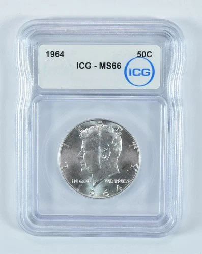 1964 Kennedy Half Dollar MS66 ICG *8064