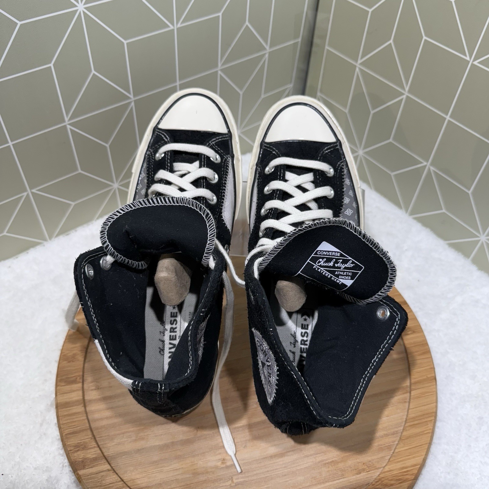 Converse Twisted Prep Patchwork High  166855C Wom… - image 5