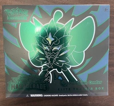 Twilight Masquerade POKEMON CENTER Elite Trainer Box PC ETB New Sealed TCG