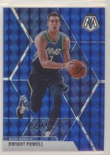 2019-20 Panini Mosaic Blue Prizm 64/99 Dwight Powell #74 00a0