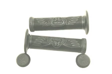 SE BIKES SE Racing Wings Logo Flanged BLACK GRIPS--ONE PAIR   SEgr4