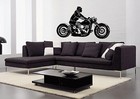 ROAD CHOPPER BIKE TATTOO - WALL STICKER - VINYL WALL ART