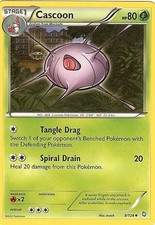 9/124 Cascoon Uncommon: Pokemon Trading Card Game BW-06 Dragons Exalted