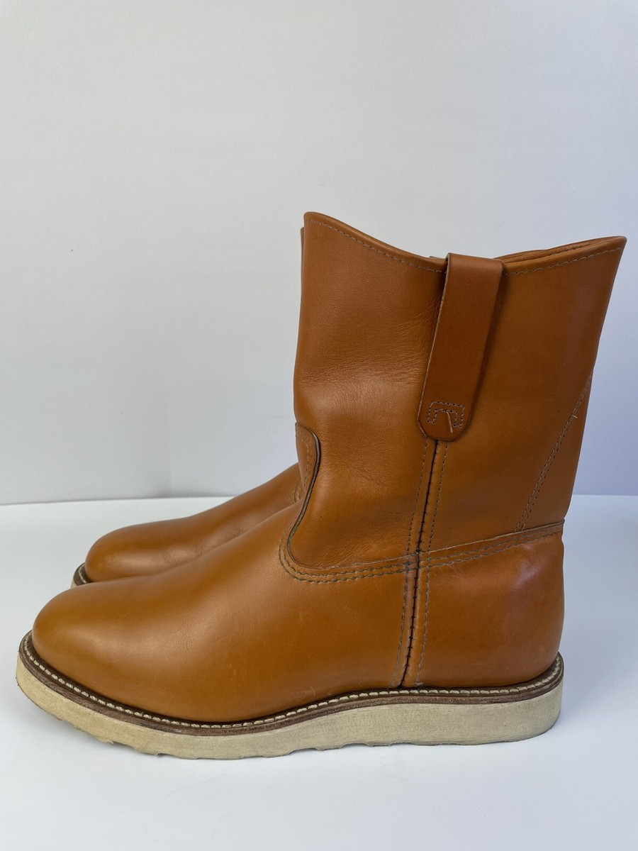 Red Wing Irish Setter 9866 Pecos 9” Gold Russet Sequoia Boot 10 E